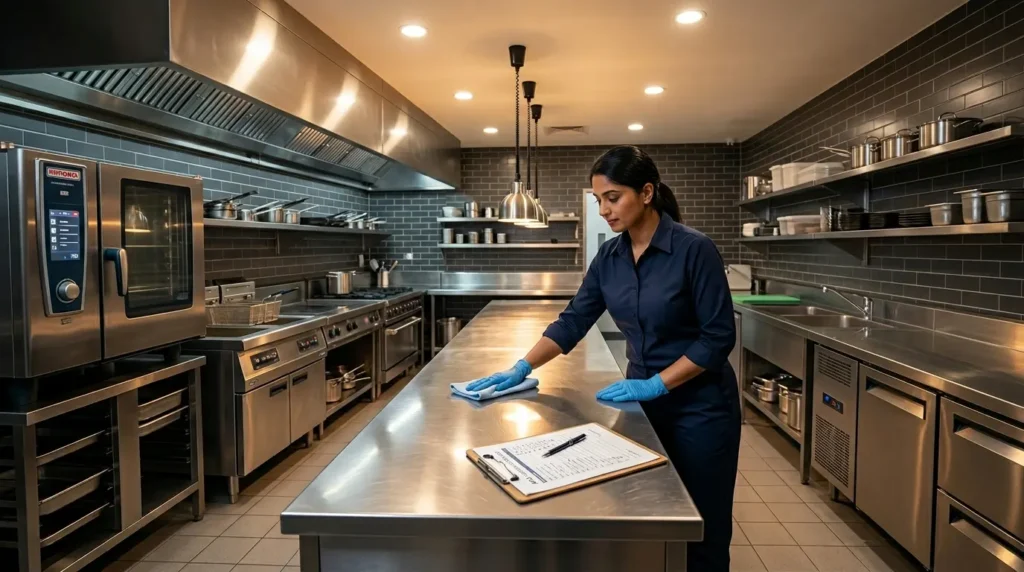 restaurant cleaning services Australia — commercial kitchen cleaning professional
